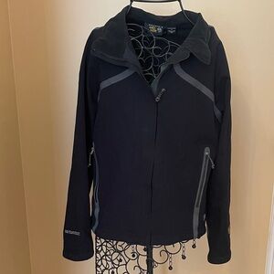 Mountain Hardwear Black and Gray Ski Jacket